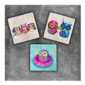 Oscar Stone Decor MG-106 3'lü Doğal Taş Magnet