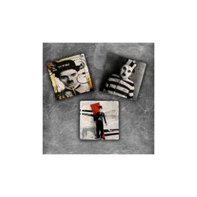 Oscar Stone Decor MG-114 3'lü Doğal Taş Magnet
