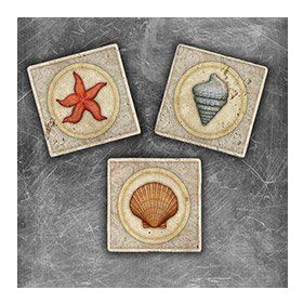 Oscar Stone Decor MG-141 3'lü Doğal Taş Magnet