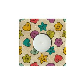 Oscar Stone Decor ML-008 Doğal Taş Mumluk