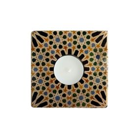 Oscar Stone Decor ML-009 Doğal Taş Mumluk