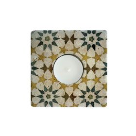 Oscar Stone Decor ML-024 Doğal Taş Mumluk