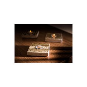 Oscar Stone Decor ML-030 Doğal Taş Mumluk