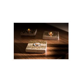 Oscar Stone Decor ML-030 Doğal Taş Mumluk