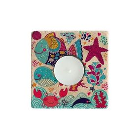 Oscar Stone Decor ML-039 Doğal Taş Mumluk