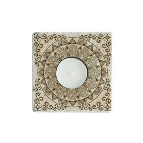 Oscar Stone Decor ML-040 Doğal Taş Mumluk