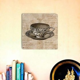 Oscar Stone Fincan 20x20cm Taş Tablo