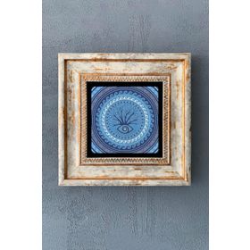 Oscar Stone Nazar Boncuğu 20x20cm Taş Tablo