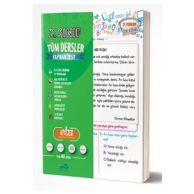 Oscar Yayınları 2. Sınıf Tüm Dersler Çek Kopart Yaprak Test
