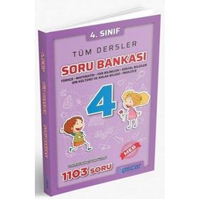 Oscar Yayınları 4. Sınıf Tüm Dersler Soru Bankası