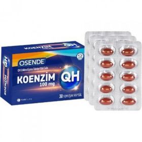 Osende Koenzim QH 100 mg 30 Kapsül