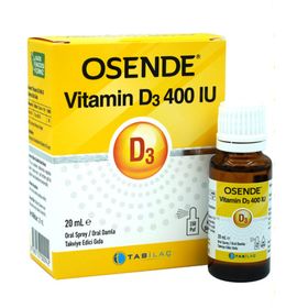 Osende Vitamin D3 400 IU 20 ml Damla