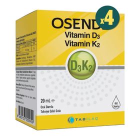 Osende Vitamin D3 K2 4x20 ml Damla