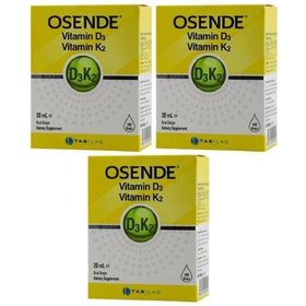 Osende Vitamin D3 K2 İçeren 20 ml Damla