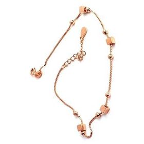 Oseshop İtalyan 925 Ayar Gümüş Rose Küpe Halhal