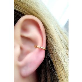 Oseshop İtalyan 925 Ayar Gümüş Sıkıştırmalı Kıkırdak Küpesi