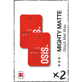 Osis Mighty Matte 2x100 ml Güçlü Tutucu Wax