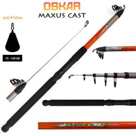 Oskar Maxus 3.50 m 75-150 gr Çok Renkli Kamış