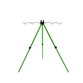 Oskar Yeşil Üç Ayaklı Kamış Dayama Sehpası Tripod