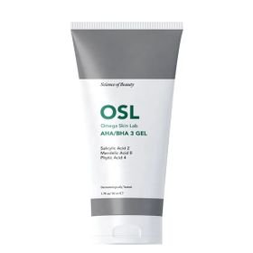 Osl Omega Skin Lab AHA/BHA 3 Gel 50 ml Yağlı ve Gözenekli Ciltler için Sebum Düzenleyici Jel