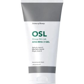 Osl Omega Skin Lab AHA/BHA 3 Gel 50 ml Yağlı ve Gözenekli Ciltler için Sebum Düzenleyici Jel