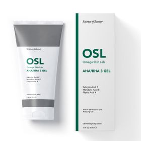 Osl Omega Skin Lab AHA/BHA 3 Gel 50 ml Yağlı ve Gözenekli Ciltler için Sebum Düzenleyici Jel