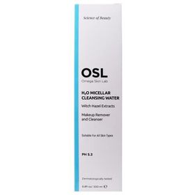 Osl Omega Skin Lab H2O Micellar Cleanser Water 200 ml Makyaj ve Yüz Temizleme Suyu