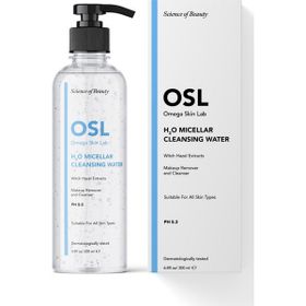 Osl Omega Skin Lab H2O Micellar Cleanser Water 200 ml Makyaj ve Yüz Temizleme Suyu