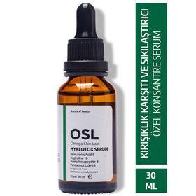 Osl Omega Skin Lab Hyalotox 30 ml Yüz ve Göz Çevresi için Sıkılaştırıcı Serum