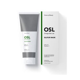 Osl Omega Skin Lab Sulfur Mask 75 ml Akneye Eğilimli ve Kızarıklık için Sülfür Krem Maske