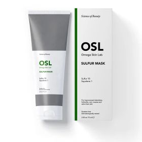 Osl Omega Skin Lab Sulfur Mask 75 ml Akneye Eğilimli ve Kızarıklık için Sülfür Krem Maske