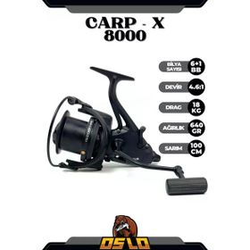 Oslo Carp-X 8000 Baitrunner Sazan Olta Makinesi