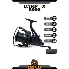 Oslo Carp-X 8000 Baitrunner Sazan Olta Makinesi