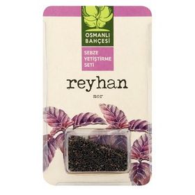 Osmanlı Bahçesi Reyhan Tohumu Yetiştirme Seti