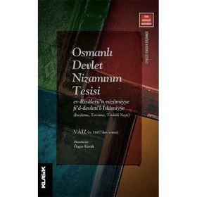 Osmanlı Devlet Nizamının Tesisi Vaiz