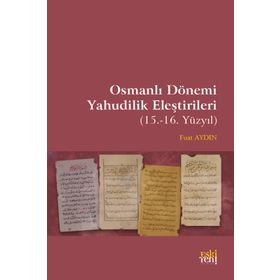 Osmanlı Dönemi Yahudilik Eleştirileri Fuat Aydın