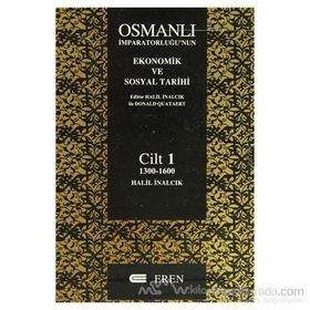 OSMANLI İMPARATORLUĞU'NUN EKONOMIK VE SOSYAL TARIHI 2 CILT TAKIM (KUTULU) - HALIL İNALCIK