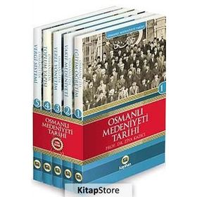 Osmanlı Medeniyeti Tarihi Seti - 5 Kitap Takım - Ziya Kazıcı