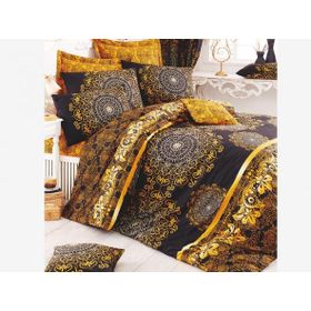Osmanlı Sarı %100 Pamuk Tek Kişilik Nevresim Takımı