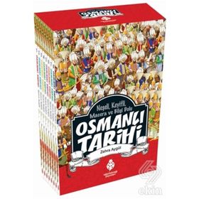 Osmanlı Tarihi Kayı Seti 8 Kitap - Kayı Bayrağı Hediye - Ahmet Şimşirgil