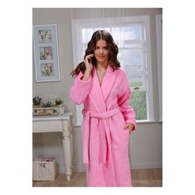 Osmanlı Tekstil L Pembe Bornoz