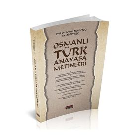 Osmanlı Türk Anayasa Metinleri - Savaş Yayınevi