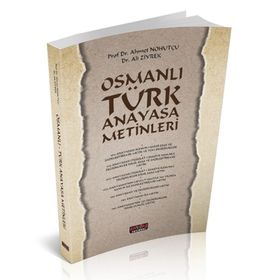 Osmanlı Türk Anayasa Metinleri - Savaş Yayınevi