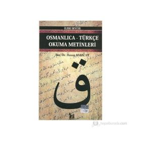 OSMANLICA-TÜRKÇE OKUMA METINLERI - İLERİ SEVIYE-1 - HASAN BABACAN