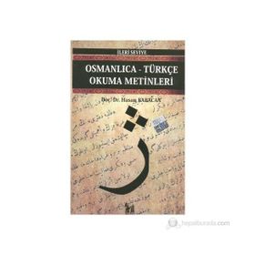 OSMANLICA-TÜRKÇE OKUMA METINLERI - İLERİ SEVIYE-8 - HASAN BABACAN