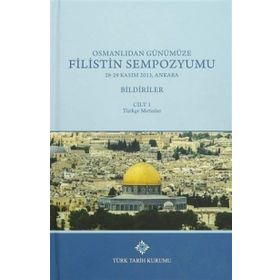 Osmanlı’dan Günümüze Filistin Sempozyumu Bildiriler 3 Cilt Takım - kollektif