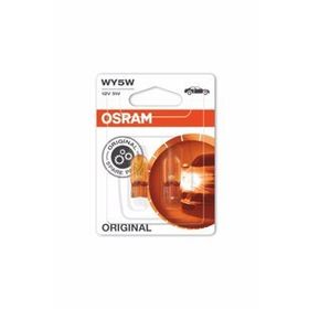 Osram 12 V 5 W Dipsiz T10 Turuncu 2 Adet Park Ampulü