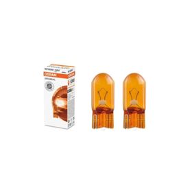 Osram 12 V 5 W Dipsiz T10 Turuncu 2 Adet Park Ampulü