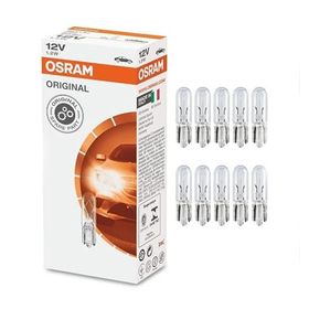 Osram 12V T5 1.2 Watt 10 Adet Ampul Gösterge Göğüs Ampulü