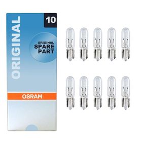 Osram 2721 12V T5 1.2W 10 Adet Dipsiz Gösterge Ampulü